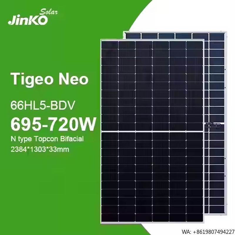 Jinko Solar Panel N-Type - 징코 타이거 네오 N타입 66HL5-BDV 700-720와트