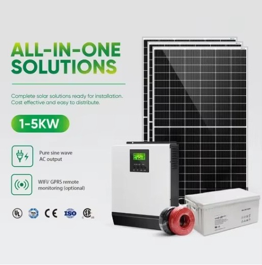 Off Grid Solar Kit - 완벽한 가정용 태양광 에너지 시스템 풍력