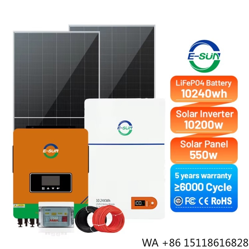 Off Grid Solar Kit - 10.2kw 하이브리드 시스템 태양광 키트 3Kw