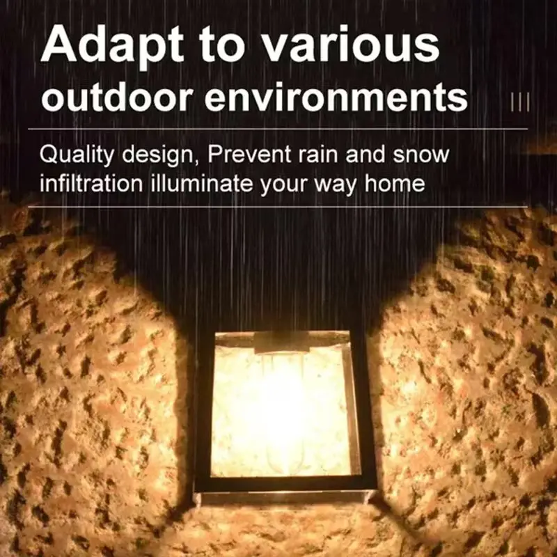 야외 태양광 텅스텐 벽등, 모션 센서 내장, IP65  - Waterproof Junction Box Solar 리뷰 및 가격