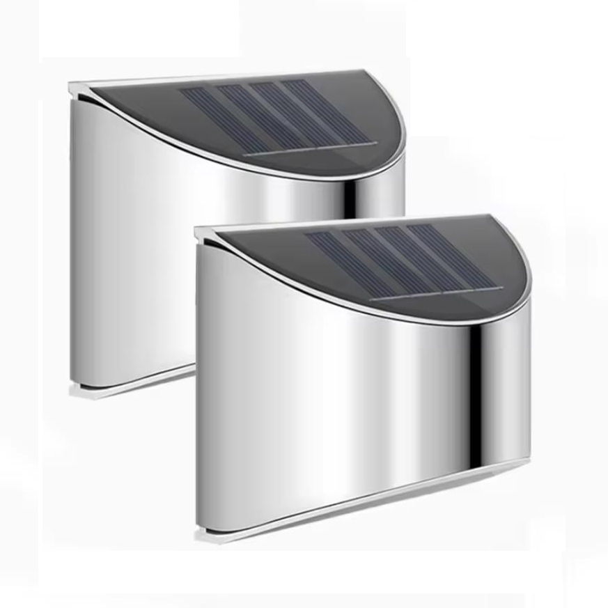 2개 세트 태양광 정원등 스테인리스 스틸 마당 벽등 방 - Waterproof Junction Box Solar 리뷰 및 가격