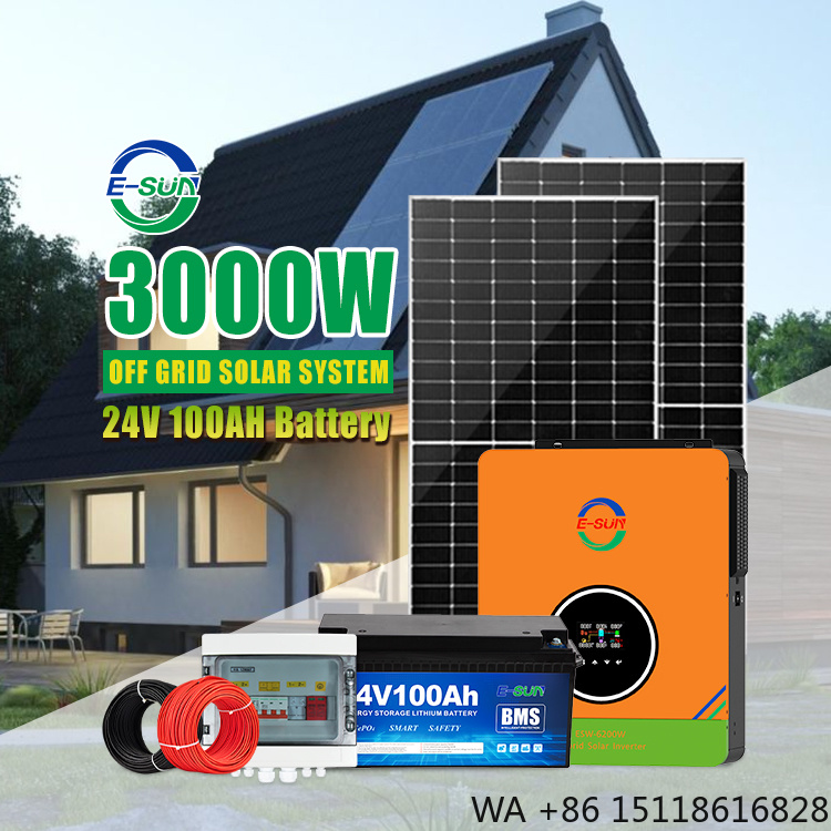 10.2kw 하이브리드 시스템 태양광 키트 3Kw 5K - Off Grid Solar Kit 리뷰 및 가격