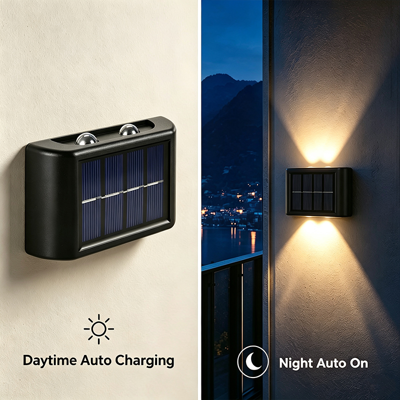 태양광 벽등 야외 방수 LED 태양광 조명 상하 조명  - Waterproof Junction Box Solar 리뷰 및 가격