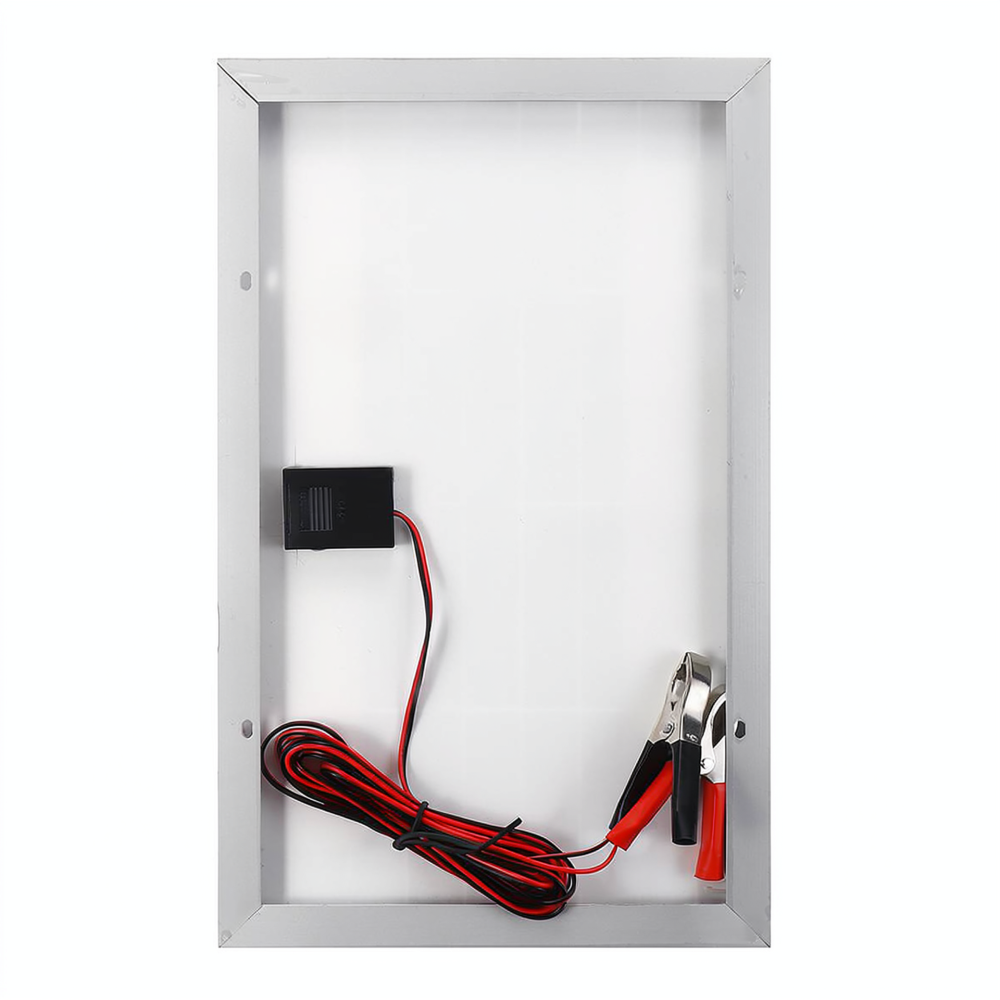 10W 태양광 패널 충전기 키트(충전 컨트롤러 포함)  - Off Grid Solar Kit 리뷰 및 가격